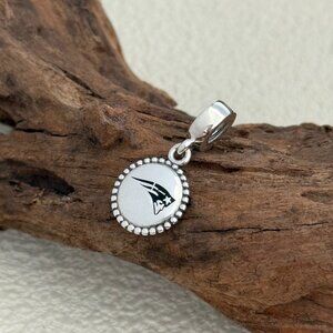 Pandora New England Patriots S925 Silver Dangle Charm